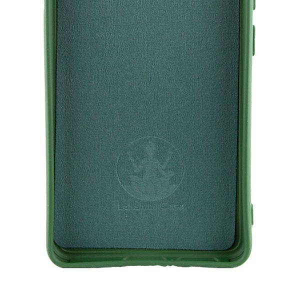 Чохол Silicone Cover Lakshmi Full Camera (A) для Xiaomi Redmi Note 13 Pro+ Зелений / Dark green 288488 фото