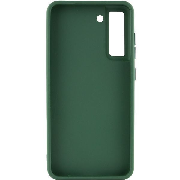TPU чохол Bonbon Metal Style для Samsung Galaxy S23 Зелений / Army green 264758 фото