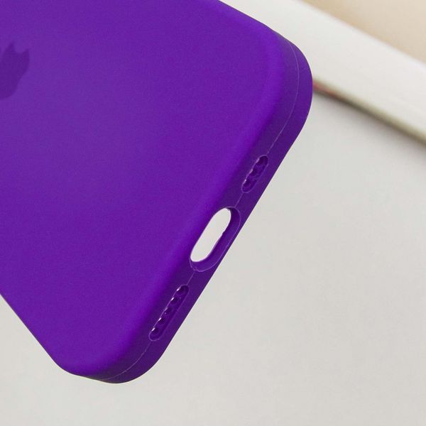 Чохол Silicone Case Full Protective (AA) для Apple iPhone 13 Pro Max (6.7") Фіолетовий / Ultra Violet 215867 фото