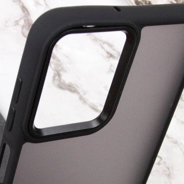 Чохол TPU+PC Lyon Frosted для Oppo A3 4G Black 326131 фото