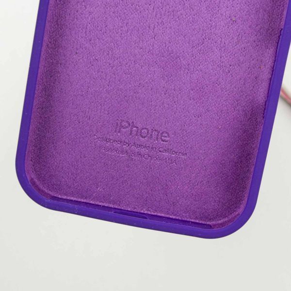 Чохол Silicone Case Full Protective (AA) для Apple iPhone 13 Pro Max (6.7") Фіолетовий / Ultra Violet 215867 фото