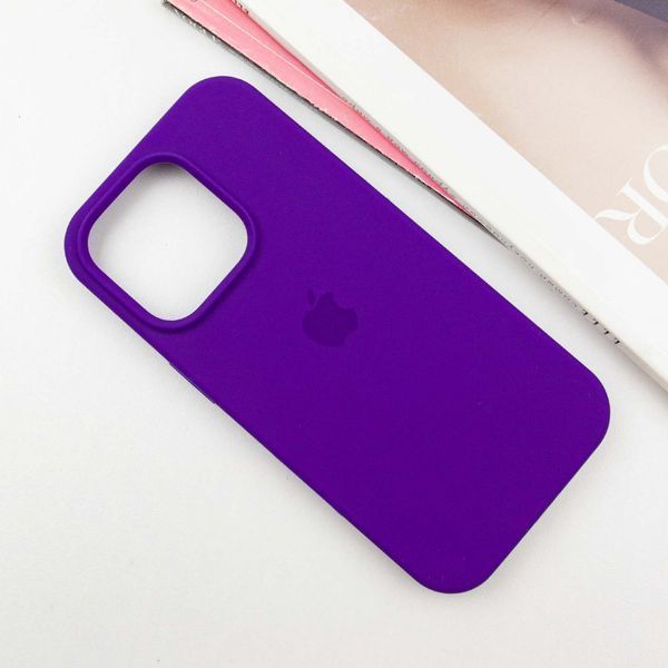 Чохол Silicone Case Full Protective (AA) для Apple iPhone 13 Pro Max (6.7") Фіолетовий / Ultra Violet 215867 фото