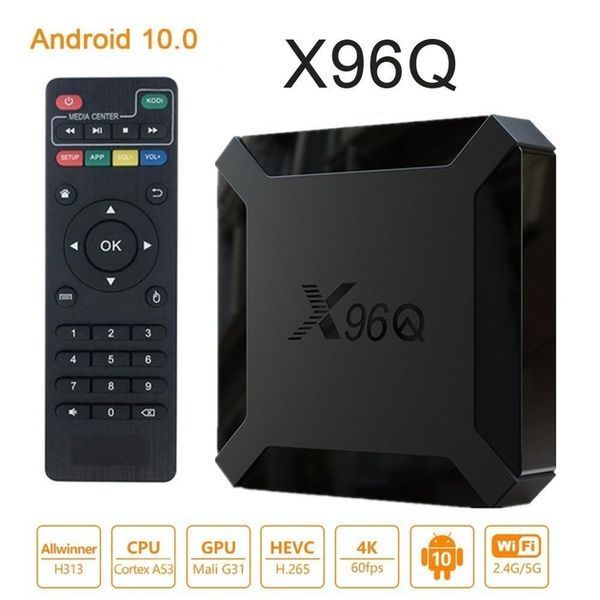 HD Медіаплеєр X96Q Android (AllwinnerH313/2GB/16GB) 354559 фото