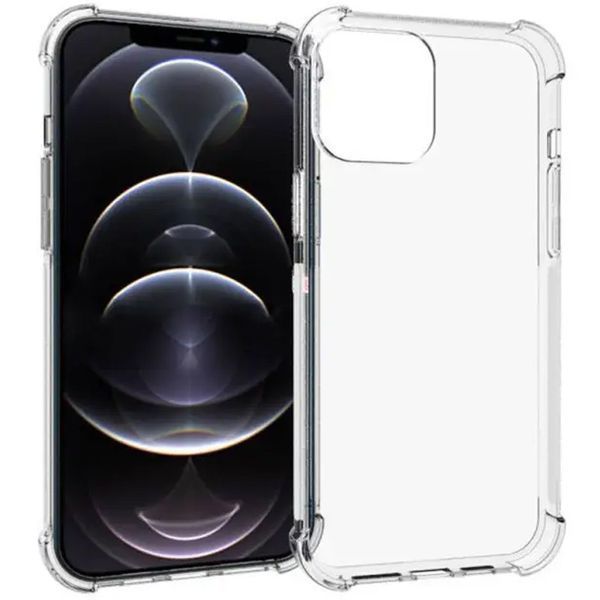 TPU чохол GETMAN Ease logo посилені кути для Apple iPhone 13 mini (5.4") Безбарвний (прозорий) 215278 фото