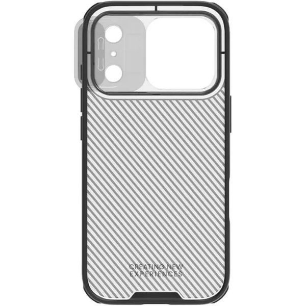 Карбонова накладка Nillkin CamShield Pro для Apple iPhone 17 Pro Max (6.9") Transparent black 398550 фото