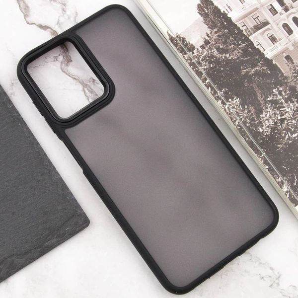 Чохол TPU+PC Lyon Frosted для Oppo A3 4G Black 326131 фото