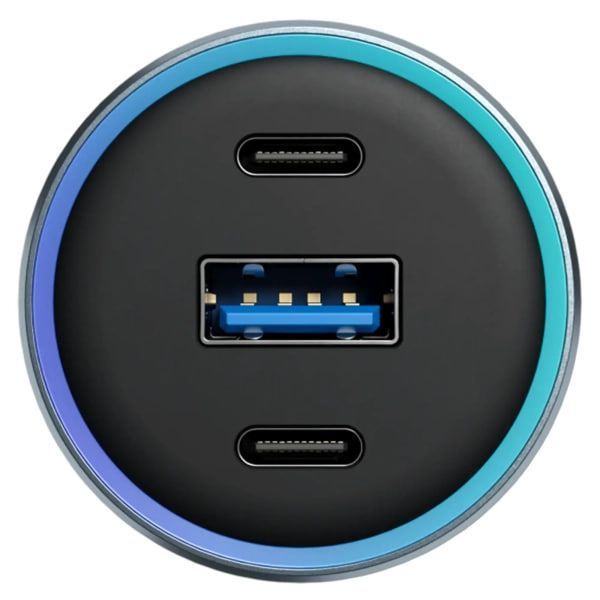 АЗП Proove Super Charge 130W (2 Type-C + USB) (ACSC13120004) Metal Gray 287164 фото