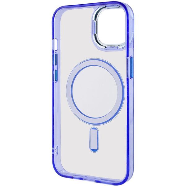 Чохол TPU Iris with MagSafe для Apple iPhone 13 (6.1") Синій 272122 фото