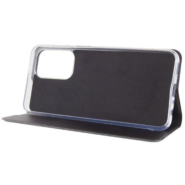 Шкіряний чохол книжка GETMAN Elegant (PU) для TECNO Camon 19 Чорний 274298 фото