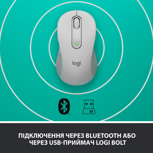 Миша LOGITECH Signature M650 Wireless OFF-WHITE B2B 306893 фото