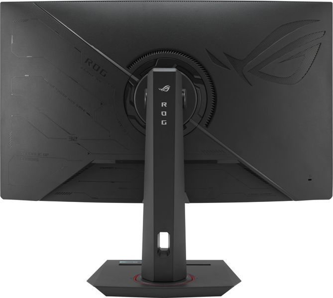 Монітор Asus 31.5" ROG Strix XG32WCMS HDMI, DP, USB-C, Audio, VA, 2560x1440, 280Hz, 1ms, sRGB 125%, CURVED, AdaptiveSync, HAS, HDR400 362962 фото