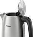 Електрочайник Philips Viva Collection 1.7л, LED підсвітка, сріблясто-чорний (HD9353/90) 370439 фото 4