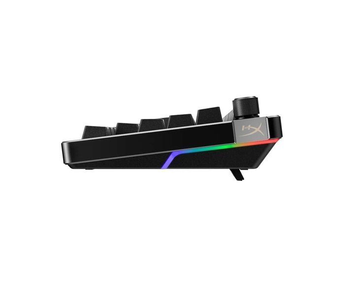 Клавіатура механічна HyperX Alloy Rise 75key, Red, USB-A/WL/BT, EN/UA, RGB, чорний (91Y91AA) 365949 фото
