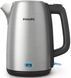 Електрочайник Philips Viva Collection 1.7л, LED підсвітка, сріблясто-чорний (HD9353/90) 370439 фото 1