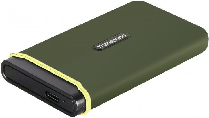 ssd зовнішній TRANSCEND USB 3.1 Gen 2 Type-C ESD380C 2TB Military green 306782 фото