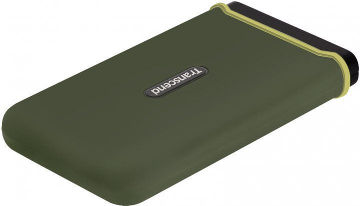 ssd зовнішній TRANSCEND USB 3.1 Gen 2 Type-C ESD380C 2TB Military green 306782 фото