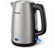 Електрочайник Philips Viva Collection 1.7л, LED підсвітка, сріблясто-чорний (HD9353/90) 370439 фото 3