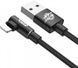 Кабель Baseus MVP Elbow Type USB кабель USB For IP 1.5A 2m (CALMVP-A01) Black 260051 фото 2