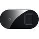 Бездротовий зарядний пристрій Baseus Simple 2in1 (WXJK-A01) Crystal (Phone + Pods) Black 144528 фото 1