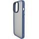 TPU+PC чохол Metal Buttons для Apple iPhone 14 Pro (6.1") Синій 255061 фото 4