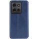 Шкіряний чохол-книжка GETMAN Cubic (PU) для ZTE Blade A55 4G Синій 358701 фото 4