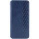 Шкіряний чохол-книжка GETMAN Cubic (PU) для ZTE Blade A55 4G Синій 358701 фото 1