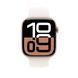 Ремінець Apple Watch Sport Band 38/40/41mm Light Blush S/M (MXLN3) 348414 фото 2