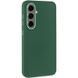 TPU чохол Bonbon Metal Style для Samsung Galaxy S23 Зелений / Army green 264758 фото 6
