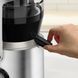 Соковитискач Tefal Nutri XXL відцентрований 1000Вт, чаша-0.8л, жмих-2.2л, жолоб на ціле яблуко, пластик/метал, чорний-нержавіюча сталь (ZE660D10) 369475 фото 8