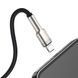 Кабель Baseus Cafule Metal Lightning 2.4A (0.25m) CALJK-01 Black 239120 фото 9