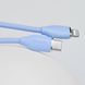 Кабель Baseus Jelly Liquid Silica Gel Fast Charging Data USB кабель Type-C to Lightning 20W 1.2m (CAGD020001) Black 255216 фото 6