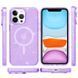Чохол TPU Galaxy Sparkle (MagFit) для Apple iPhone 13 Pro (6.1") Purple+Glitter 277378 фото 2