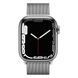 Смарт-годинник Apple Watch Series 7 GPS + LTE 41mm Silver Stainless Steel Case With Silver Milanese Loop MKHX3/MKHF3 262570 фото 2