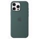 Чохол-накладка Apple iPhone 16 Pro Apple Silicone Case MagSafe Lake Green 325595 фото 1