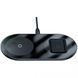 Бездротовий зарядний пристрій Baseus Simple 2in1 (WXJK-A01) Crystal (Phone + Pods) Black 144528 фото 4