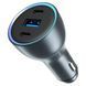 АЗП Proove Super Charge 130W (2 Type-C + USB) (ACSC13120004) Metal Gray 287164 фото 1