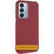 Шкіряний чохол Leather Case Metal Buttons для Samsung Galaxy S25 Ultra Red 342187 фото 1