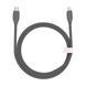 Кабель Baseus Jelly Liquid Silica Gel Fast Charging Data USB кабель Type-C to Lightning 20W 1.2m (CAGD020001) Black 255216 фото 3