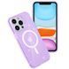 Чохол TPU Galaxy Sparkle (MagFit) для Apple iPhone 13 Pro (6.1") Purple+Glitter 277378 фото 3