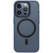 Чохол-накладка iPhone 15 Pro Max Blueo Frosted Anti-Drop Case with MagSafe (BK5934-I15PMDB) Dark Blue 277841 фото 1