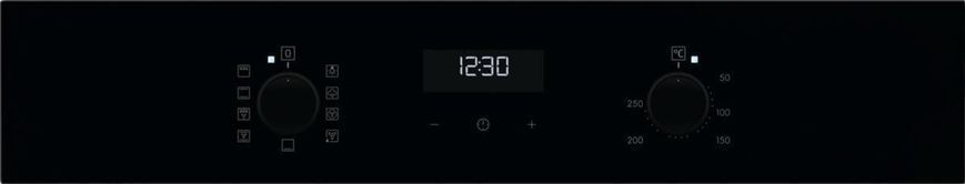 Духова шафа Electrolux електрична, 65л, А, пара, дисплей, конвекція, телескопічні напрямні, чорний (EOD5H70BZ) 366823 фото