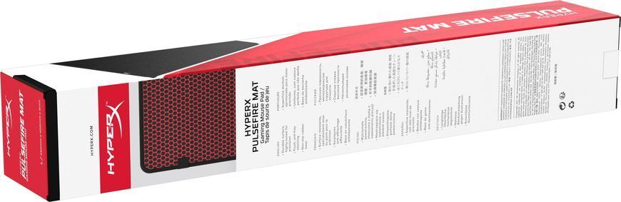 Ігрова поверхня HyperX Pulsefire Mat, L (450x400x3мм), чорний (4Z7X4AA) 365832 фото
