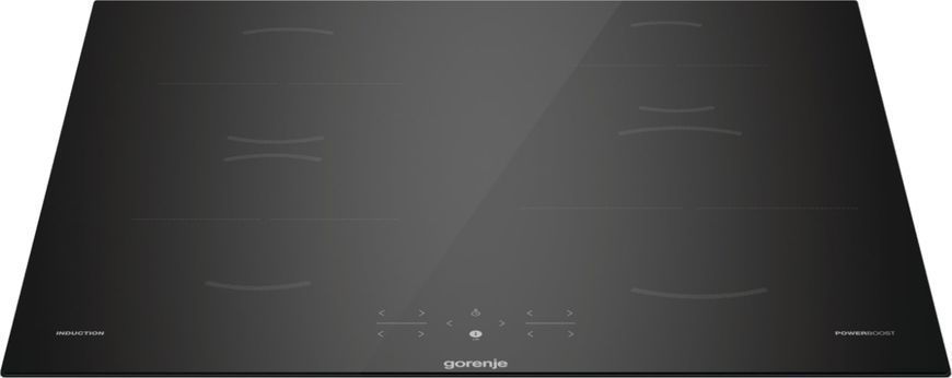 Варильна поверхня Gorenje індукційна, 60см, PowerBoost, TouchControl, чорний (GI601FMC) 368246 фото