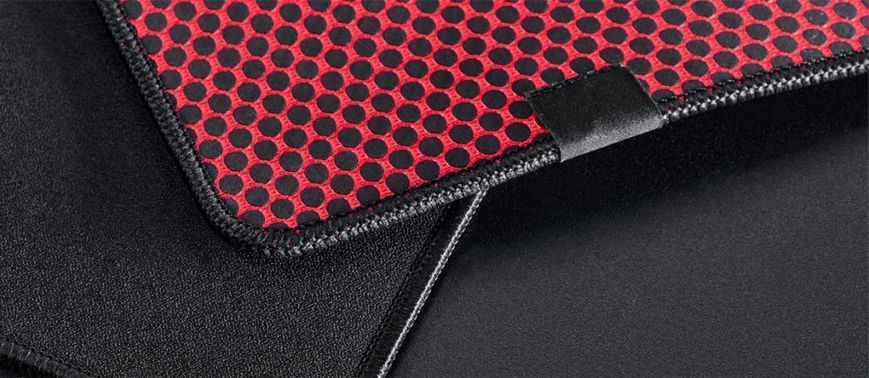Ігрова поверхня HyperX Pulsefire Mat, L (450x400x3мм), чорний (4Z7X4AA) 365832 фото
