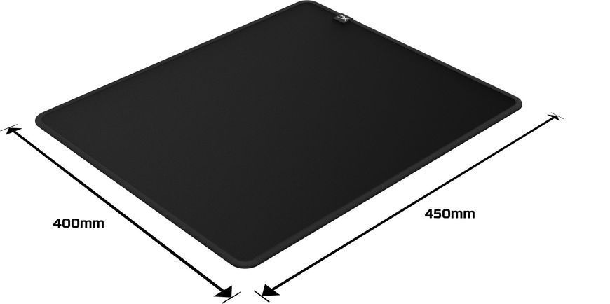 Ігрова поверхня HyperX Pulsefire Mat, L (450x400x3мм), чорний (4Z7X4AA) 365832 фото