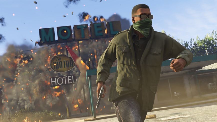 Гра консольна PS5 Grand Theft Auto V, BD диск (5026555431842) 365332 фото
