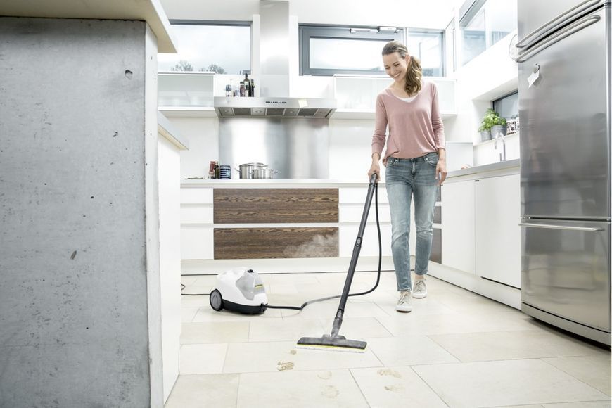Пароочисник Karcher SC 4 EasyFix, 2000Вт, 800мл, 3.5Бар, білий (1.512-630.0) 362214 фото