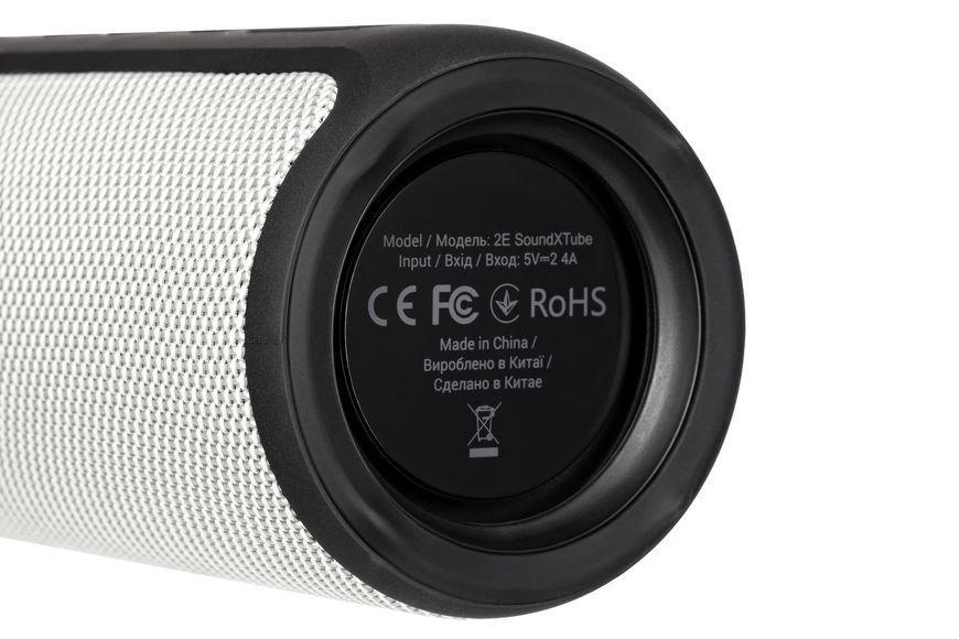 Акустична система 2E SoundXTube TWS, MP3, Wireless, Waterproof Grey (2E-BSSXTWGY) 363575 фото