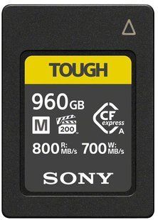 Карта пам'яті Sony CFexpress Type A 960GB R800/W700 Tough (CEAM960T.SYM) 367626 фото
