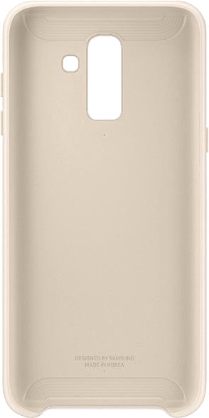 Чохол-накладка Samsung J8 2018 Dual Layer Cover (EF-PJ810CFEGRU) Gold 124511 фото